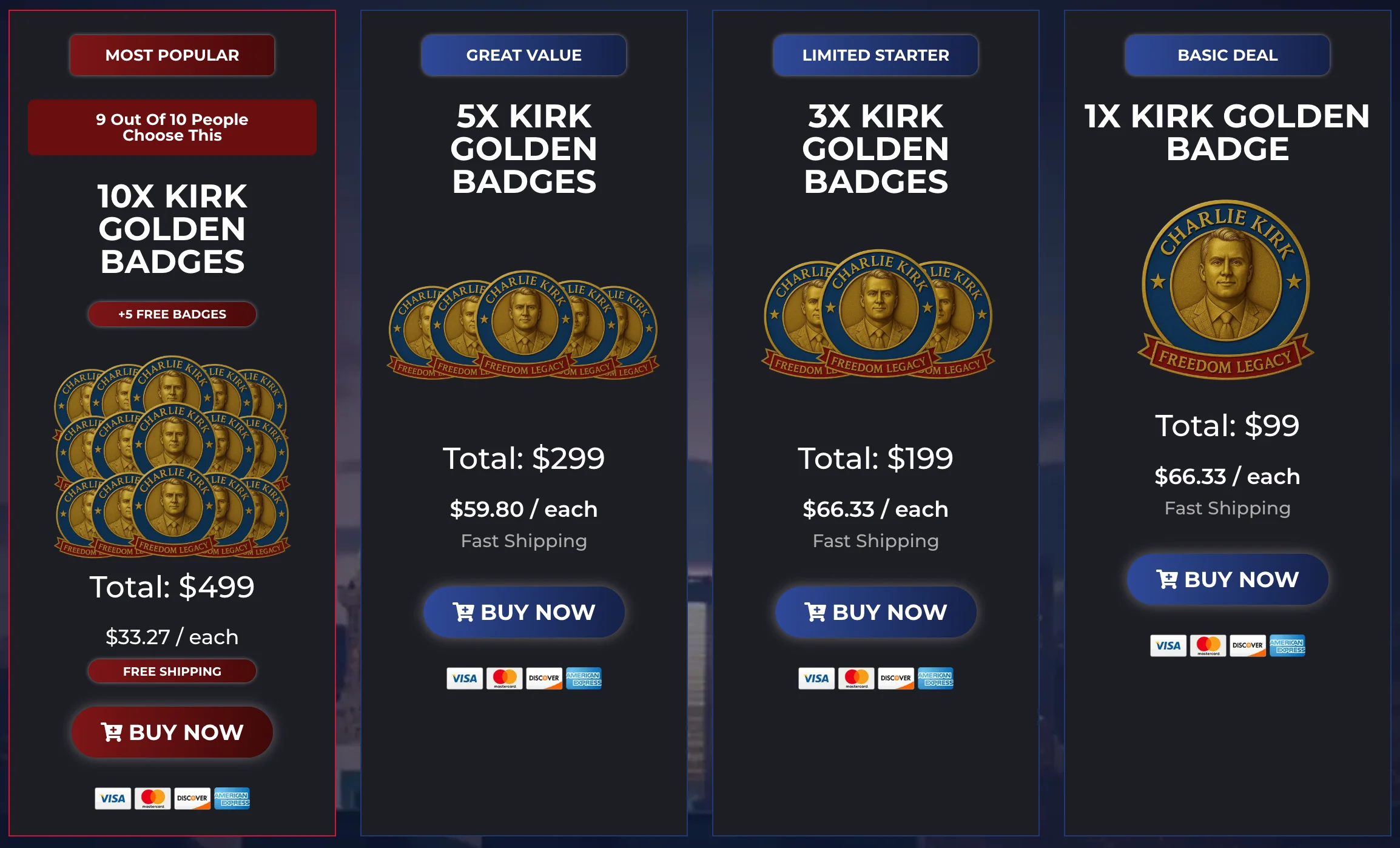 charlie-krik-badge-price